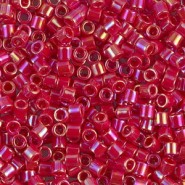 Miyuki delica Perlen 8/0 - Opaque red ab DBL-162